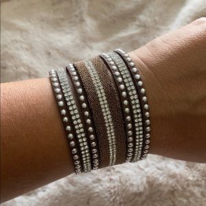 Paparazzi brown wrap bracelet